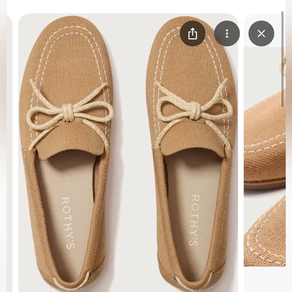 Rothy's Pink Boat Shoes 9M